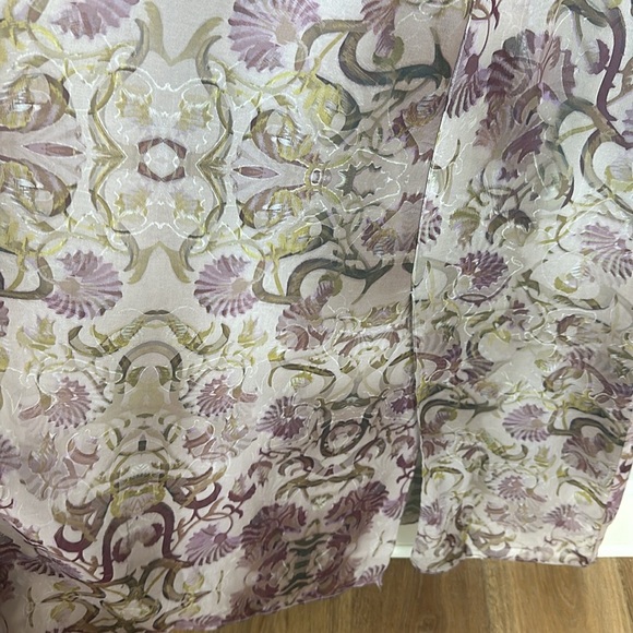 City Chic Purple /Grey Halter Keyhole Maxi Dress Sz 14 - Picture 5 of 15